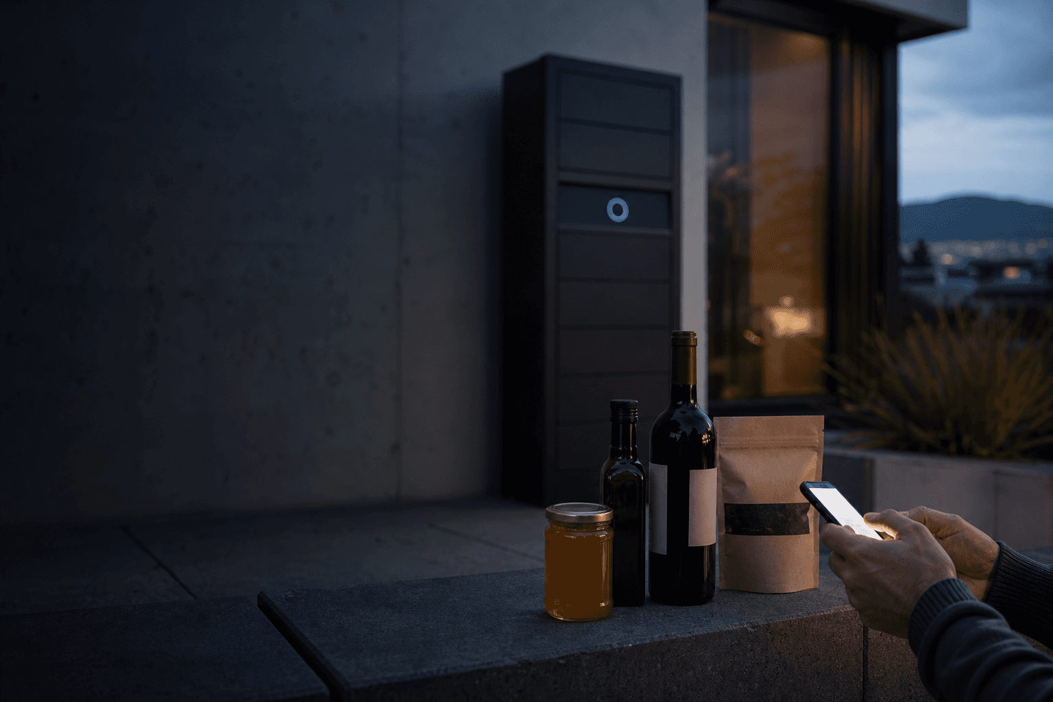 Time Locker marketplace — local products and locker delivery